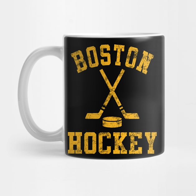 Vintage Boston Hockey by tropicalteesshop